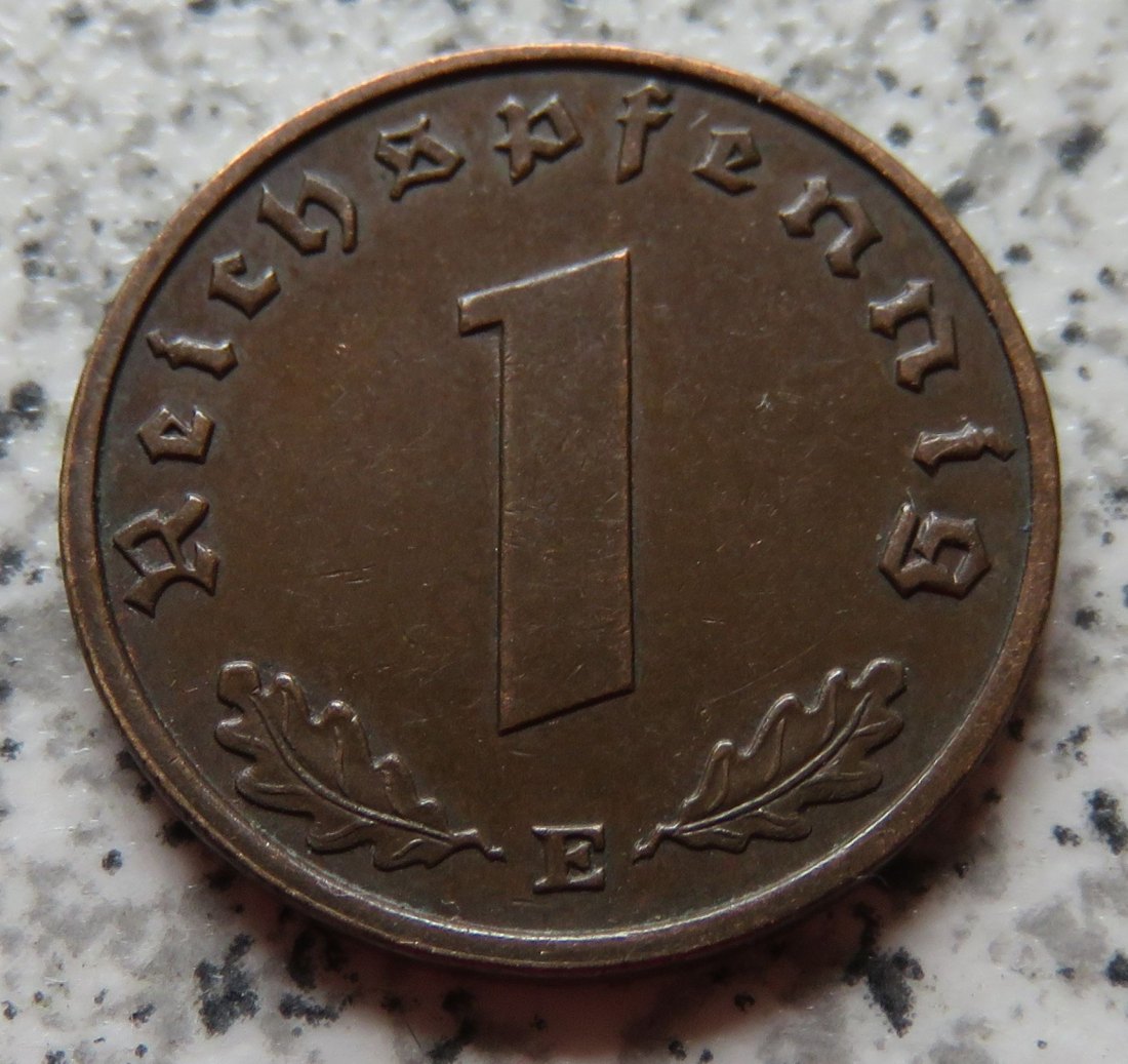  Drittes Reich 1 Pfennig 1938 E   