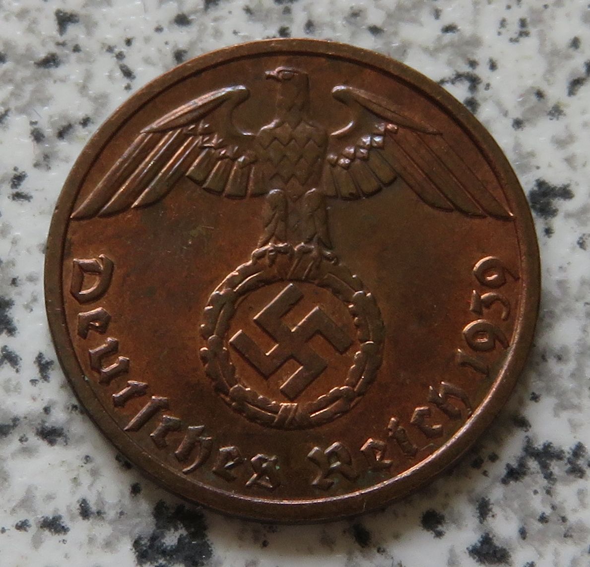  Drittes Reich 1 Pfennig 1939 E   