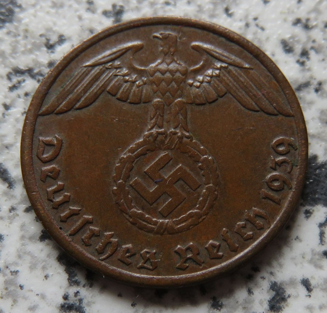  Drittes Reich 1 Pfennig 1939 G   