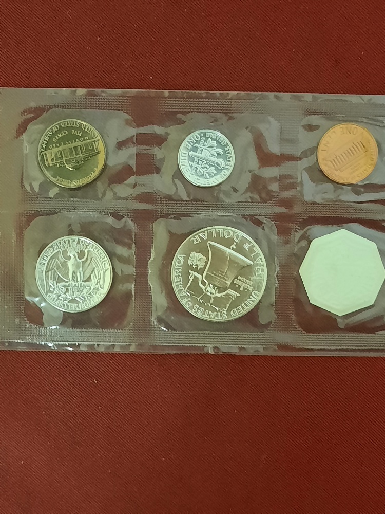  USA Mintset 1962 Philadelphia Silber   