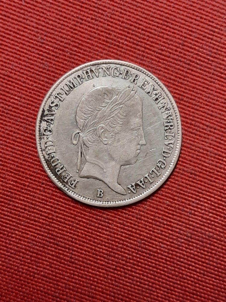 Österreich Ungarn 20 Kreutzer 1848 B Silber