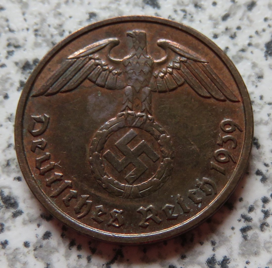  Drittes Reich 2 Pfennig 1939 E   