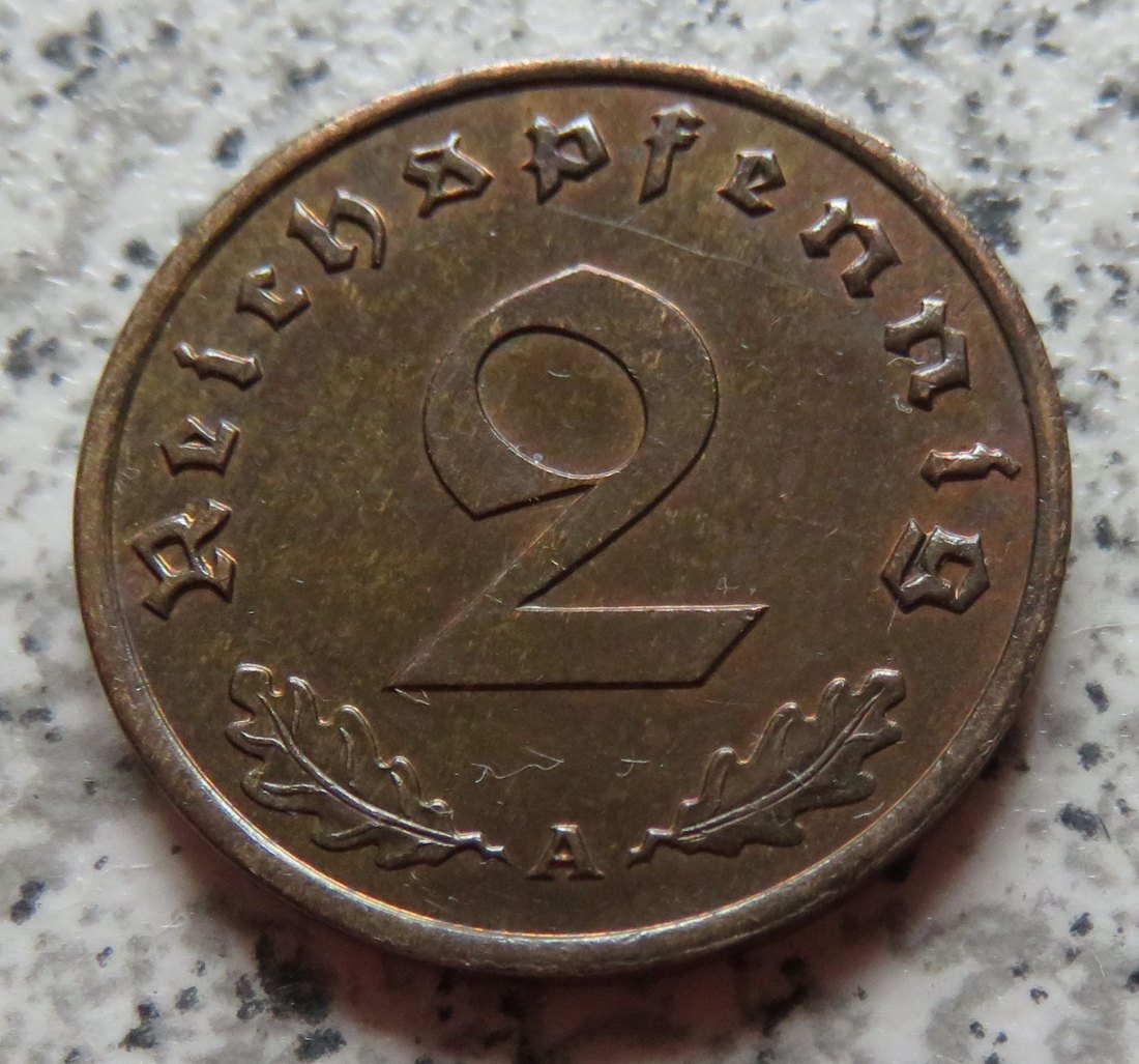  Drittes Reich 2 Pfennig 1940 A   