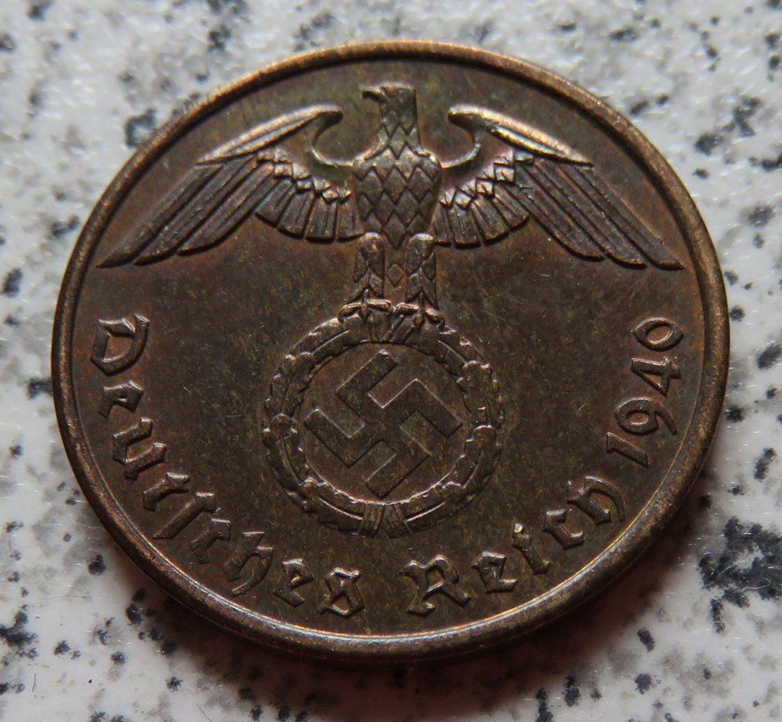  Drittes Reich 2 Pfennig 1940 A   