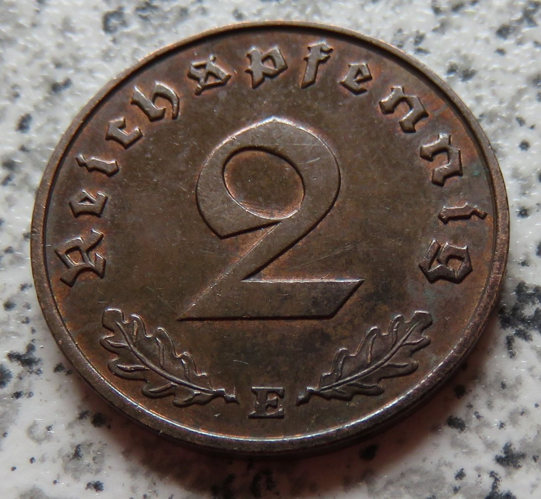  Drittes Reich 2 Pfennig 1940 E   