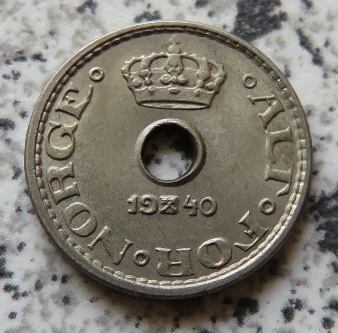  Norwegen 10 Öre 1940   