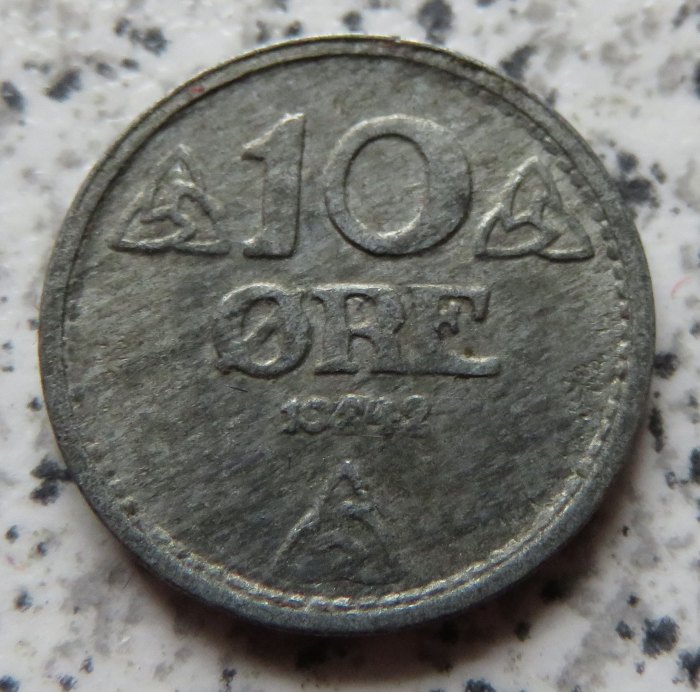  Norwegen 10 Öre 1942   