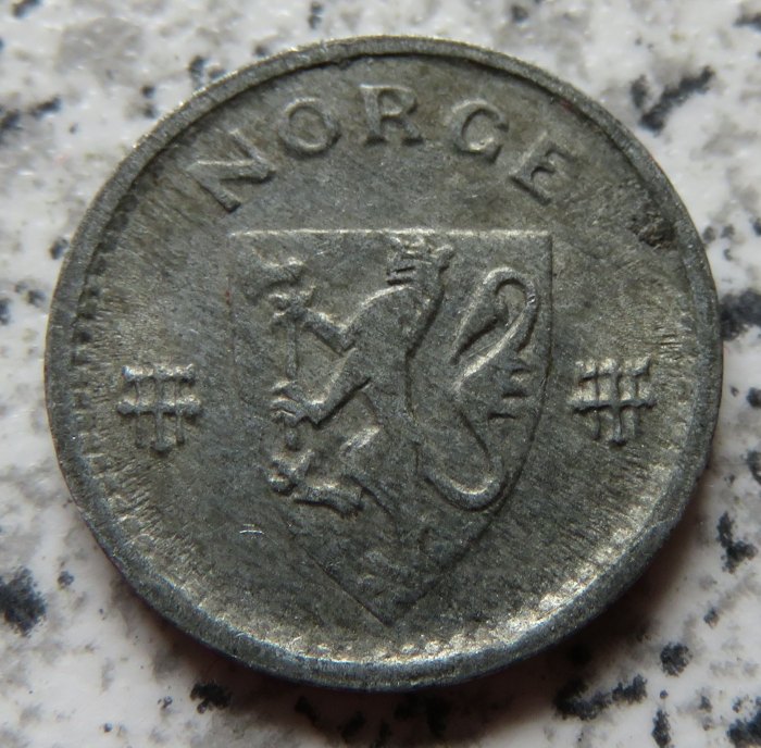  Norwegen 10 Öre 1942   