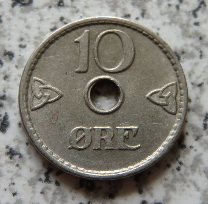  Norwegen 10 Öre 1951   