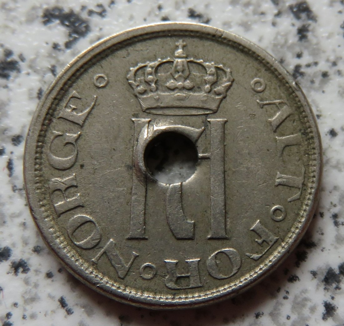  Norwegen 25 Öre 1923   