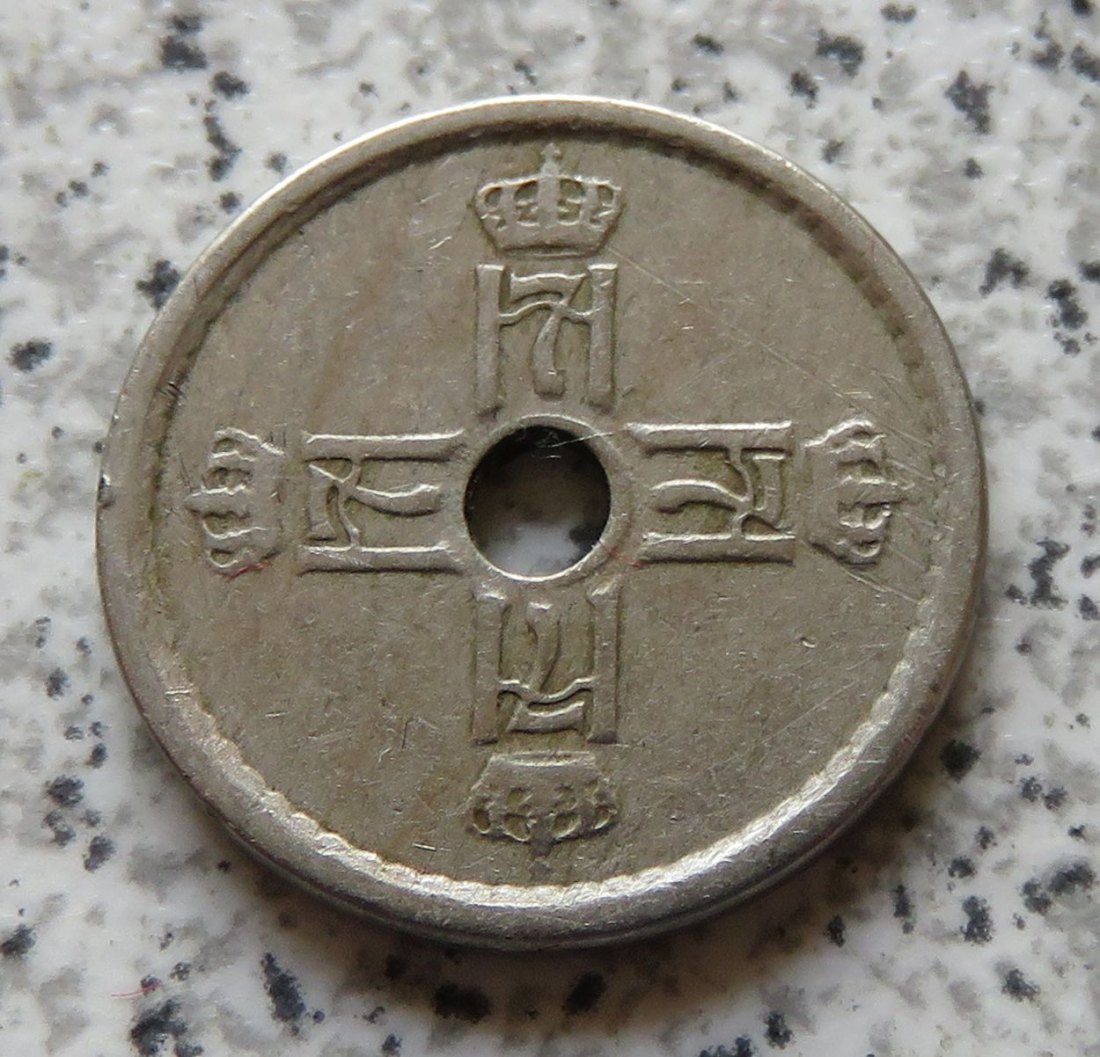  Norwegen 25 Öre 1924   