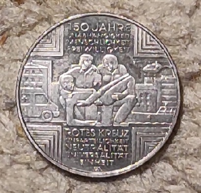  Deutschland 10 € 2013, 150 Jahre Rotes Kreiz   