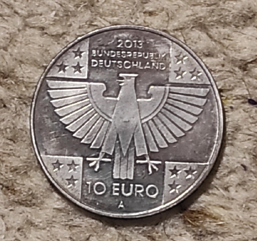  Deutschland 10 € 2013, 150 Jahre Rotes Kreiz   