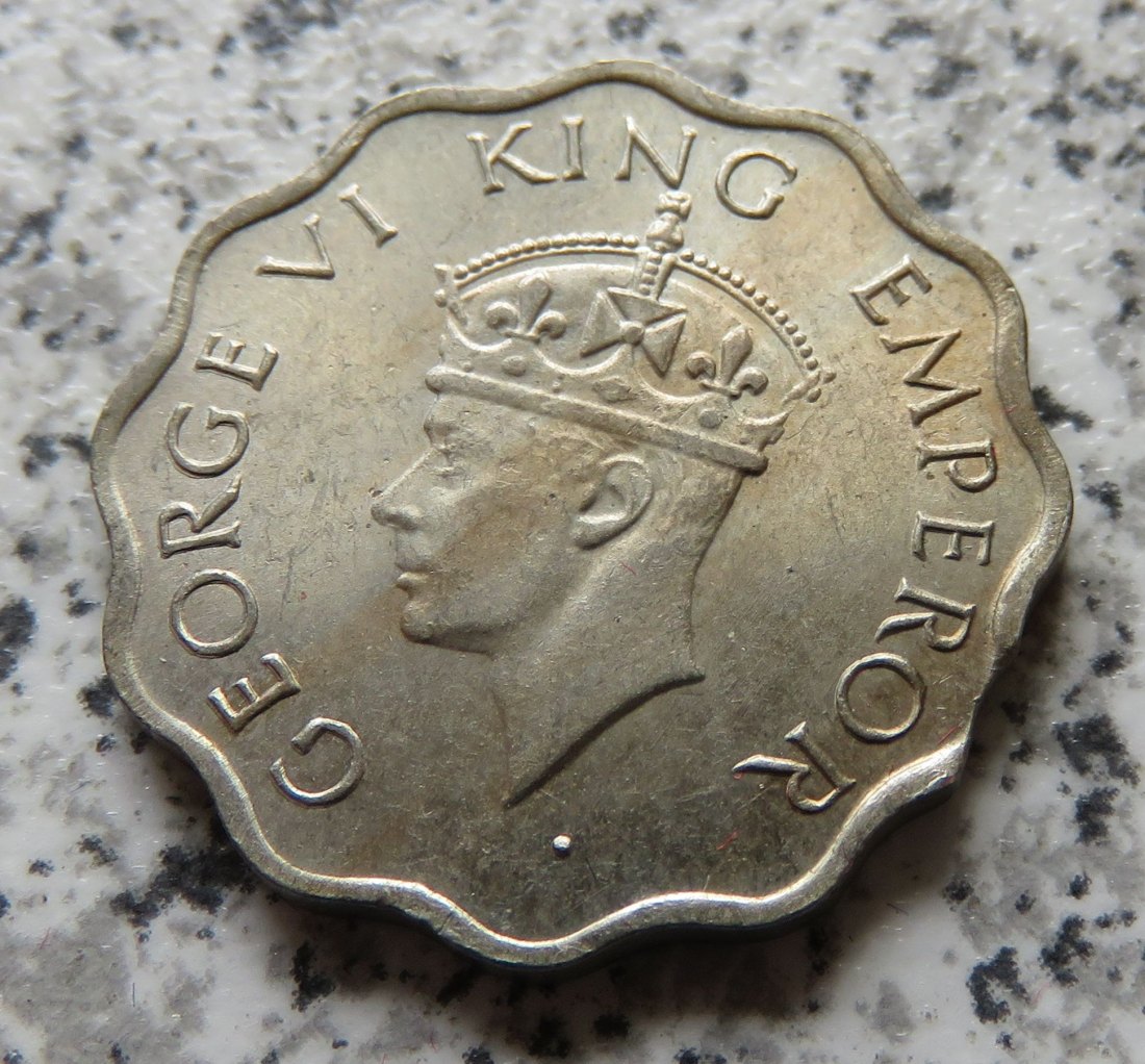  British Indien 1 Anna 1946   