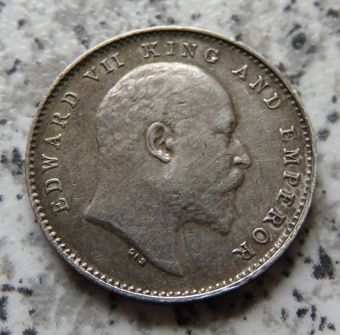  British Indien 2 Annas 1910   