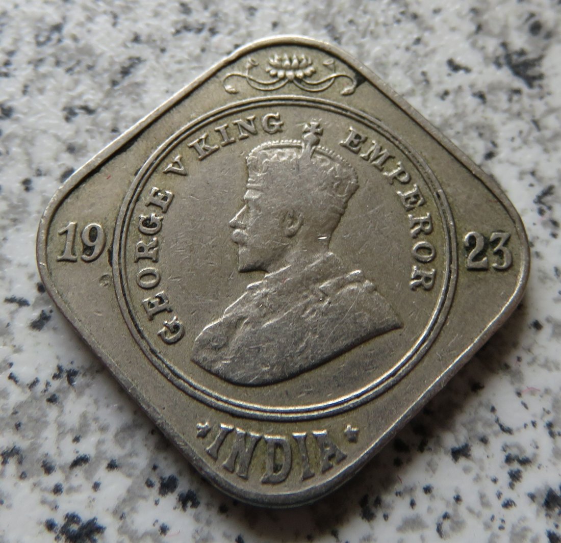  British Indien 2 Annas 1923   