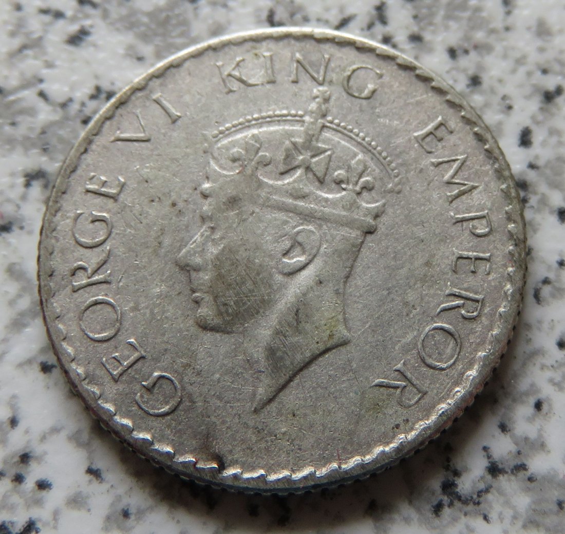  British Indien Quarter Rupee 1940 / British Indien 1/4 Rupee 1940   