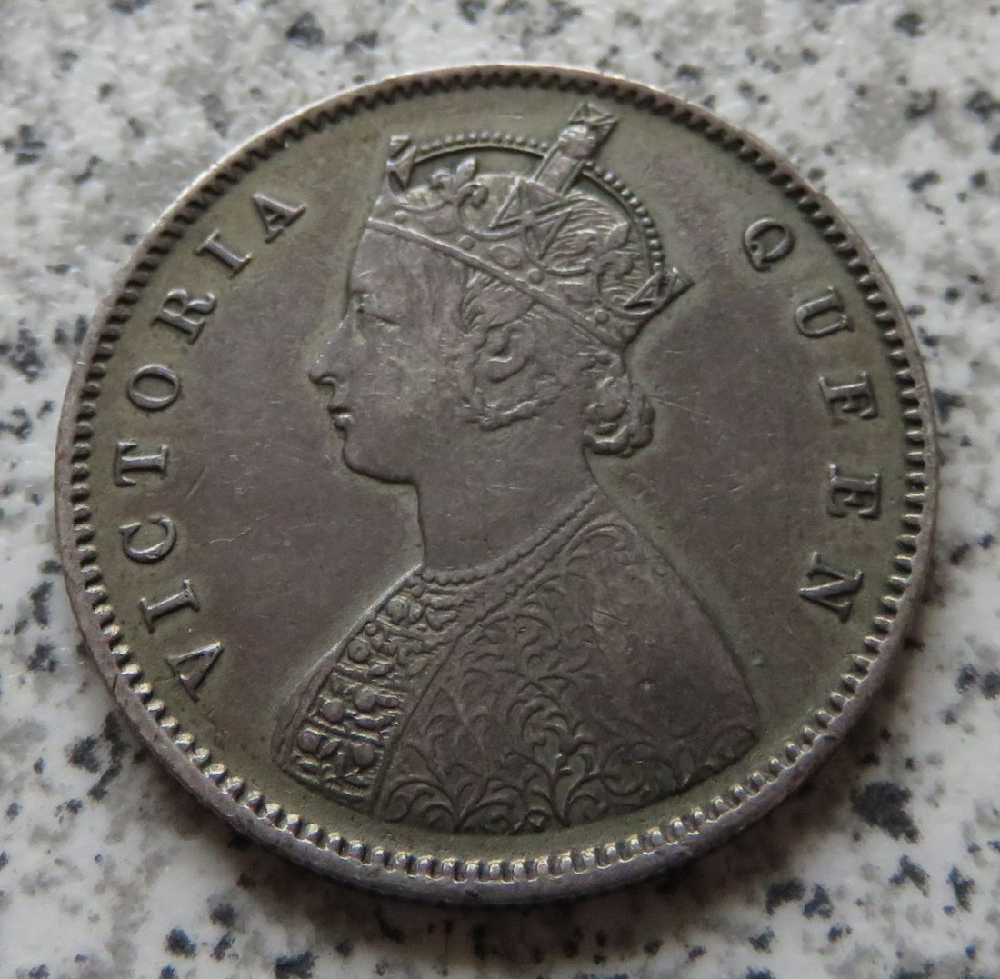  British Indien half Rupee 1862 / British Indien 1/2 Rupee 1852   
