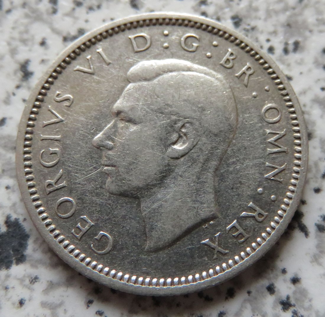  Großbritannien 6 Pence 1945   