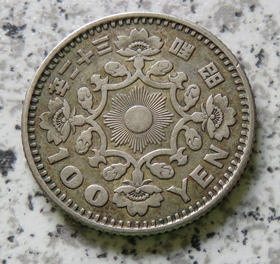  Japan 100 Yen 1957, Jahr 32   