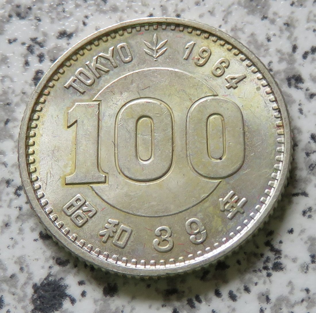  Japan 100 Yen 1964, Jahr 39   