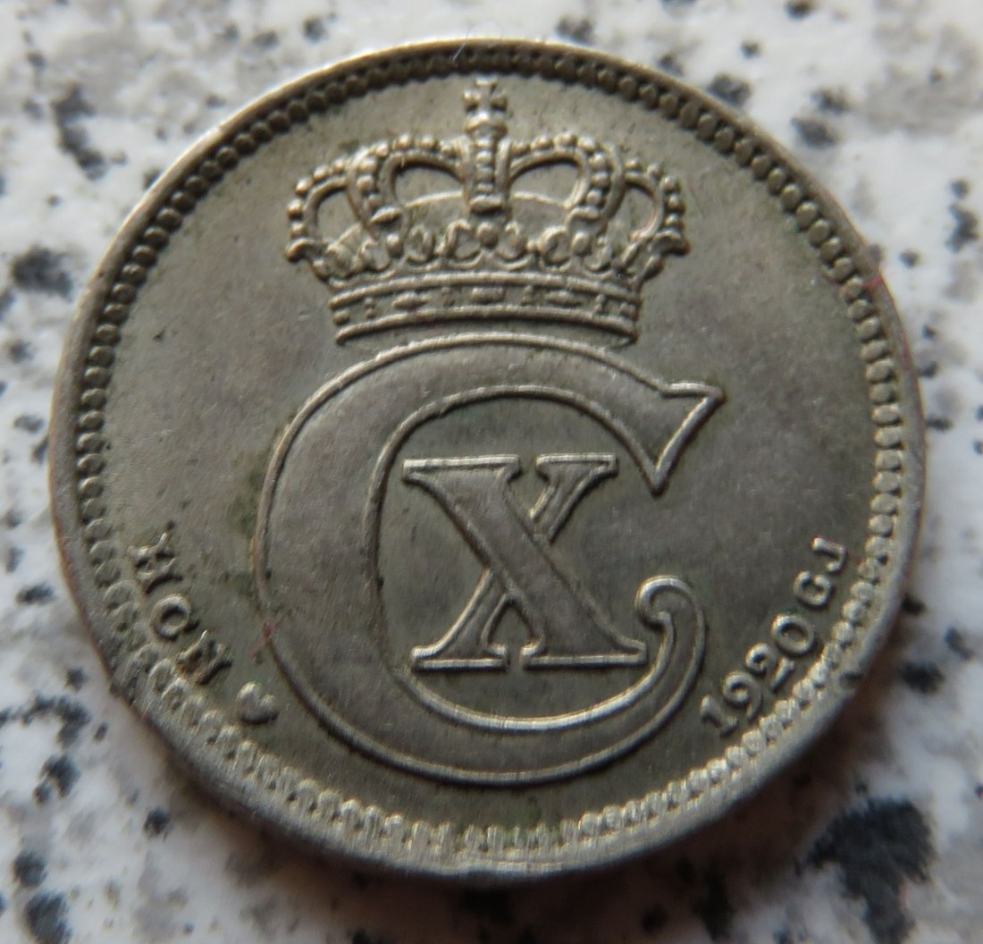  Dänemark 10 Öre 1920   