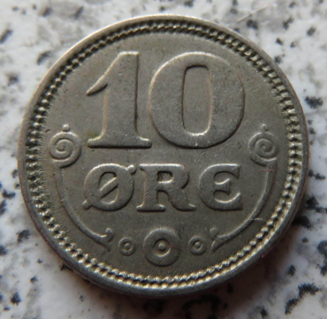  Dänemark 10 Öre 1921   