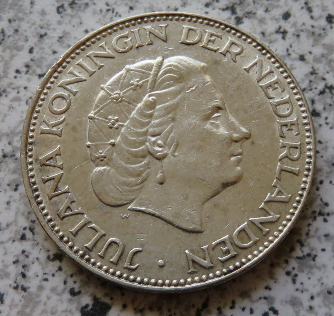  Niederlande 2,5 Gulden 1960 - Niederlande 2 1/2 Gulden 1960   