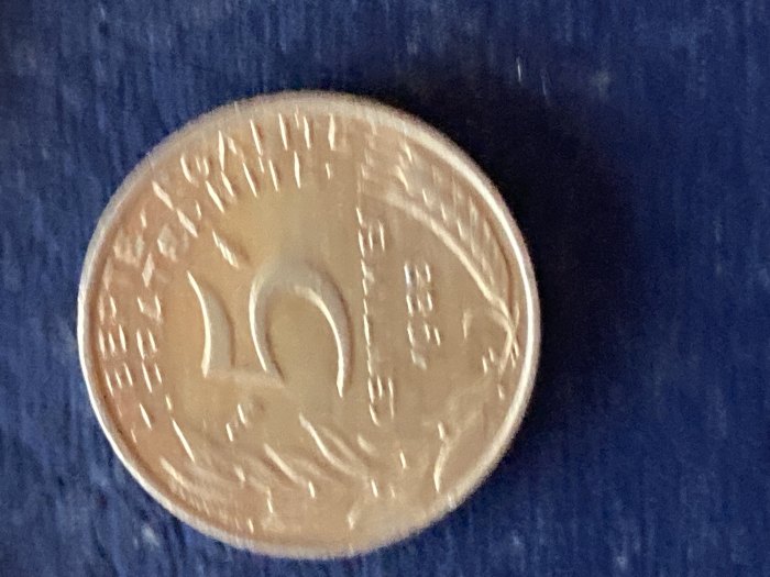 Münze Münzen Umlaufmünze Frankreich 5 Centimes 1988