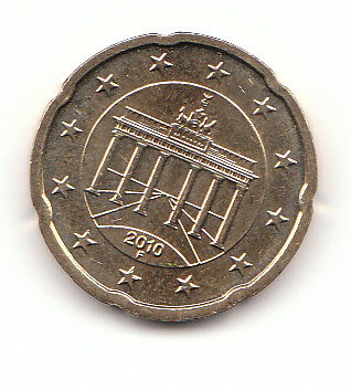 20 Cent Deutschland 2010 F  (F250)b.   