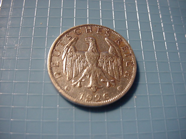  Weimar 2 Reichsmark 1926 A   