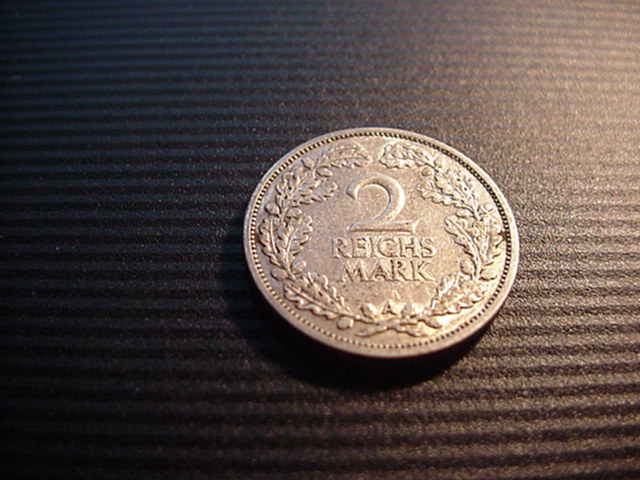  Weimar 2 Reichsmark 1925 A   