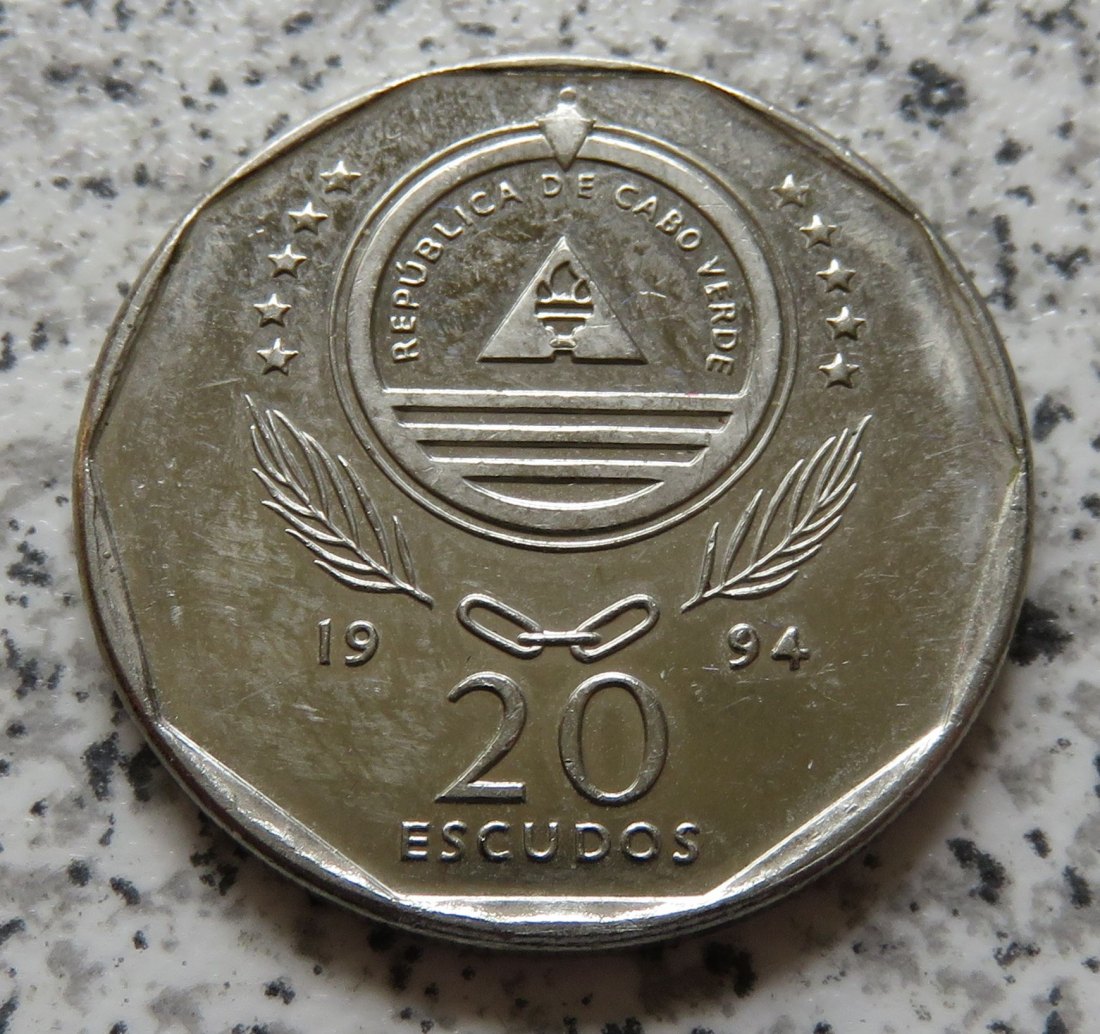  Kapverden 20 Escudos 1994   