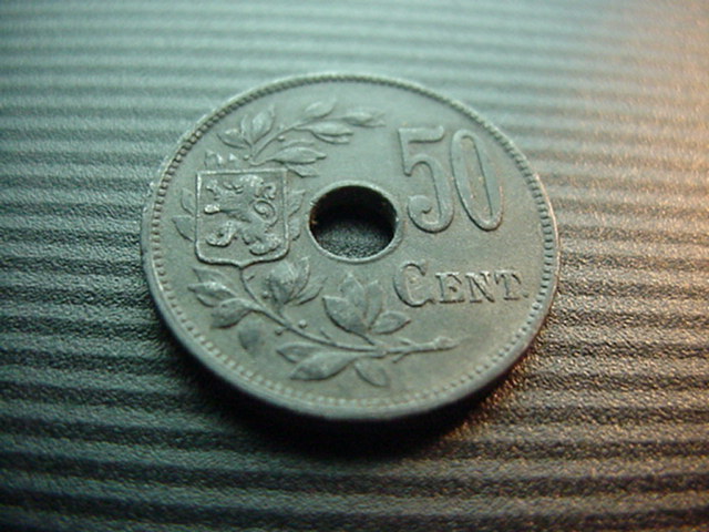  Belgien-Deutsche-Besetzung 1.Weltkrieg-50 Cent 1918   