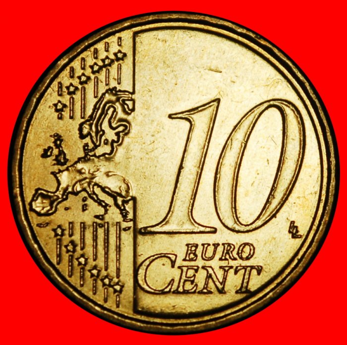  Ⰺ SOWER ERROR (1999-2026): FRANCE ★ 10 EURO CENTS 2023 NORDIC GOLD! UNC DIE A★LOW START★ NO RESERVE!   