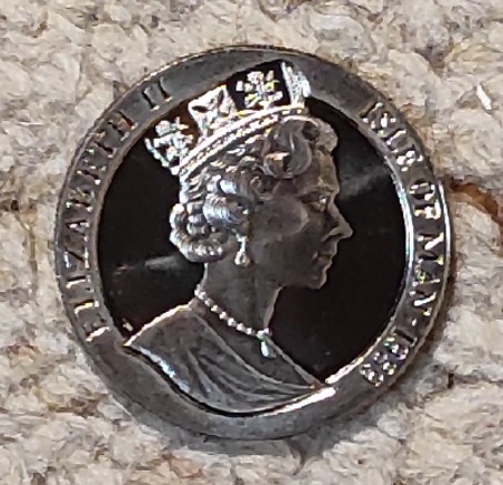  Isle of Man 1 Crown 1999, Königlicher Besuch   