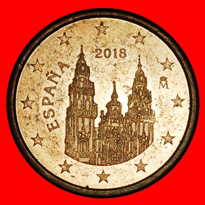 Ⰺ CATHEDRAL (2010-2026): SPAIN★1 CENT 2018! 3 MODIFICATION! PHILIP IV (2014-)★LOW START★ NO RESERVE!   