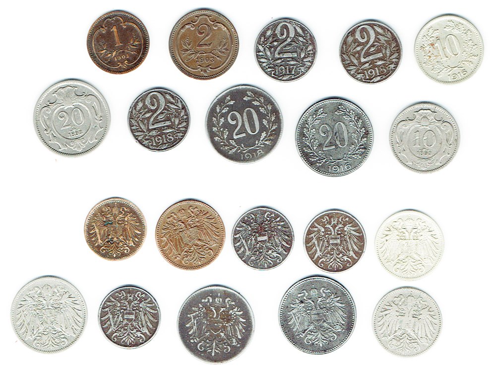  SZAIVERT KAISERREICH ÖSTERREICH FRANZ JOSEPH LOT DIVERSE HELLER   