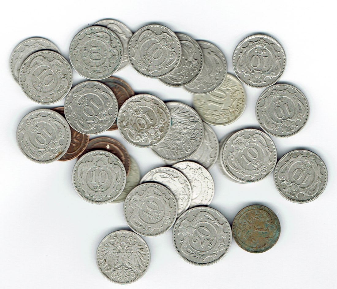  SZAIVERT KAISERREICH ÖSTERREICH FRANZ JOSEPH LOT DIVERSE HELLER   