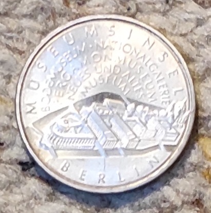  Deutschland 10 Euro 2002, SILBER, Museumsinsel Berlin   