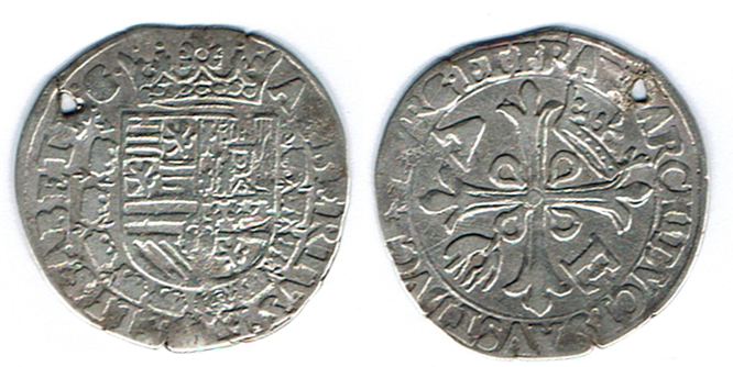  SZAIVERT SPANISCHE NIEDERLANDE ALBERT ISABELLA BRABANT 1 REAL   