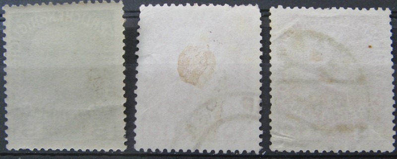  1908-1913, Austro-Hungarian Monarchy, a set 3 stamps - series:  „Jubilee - Emperor Franz Joseph”   