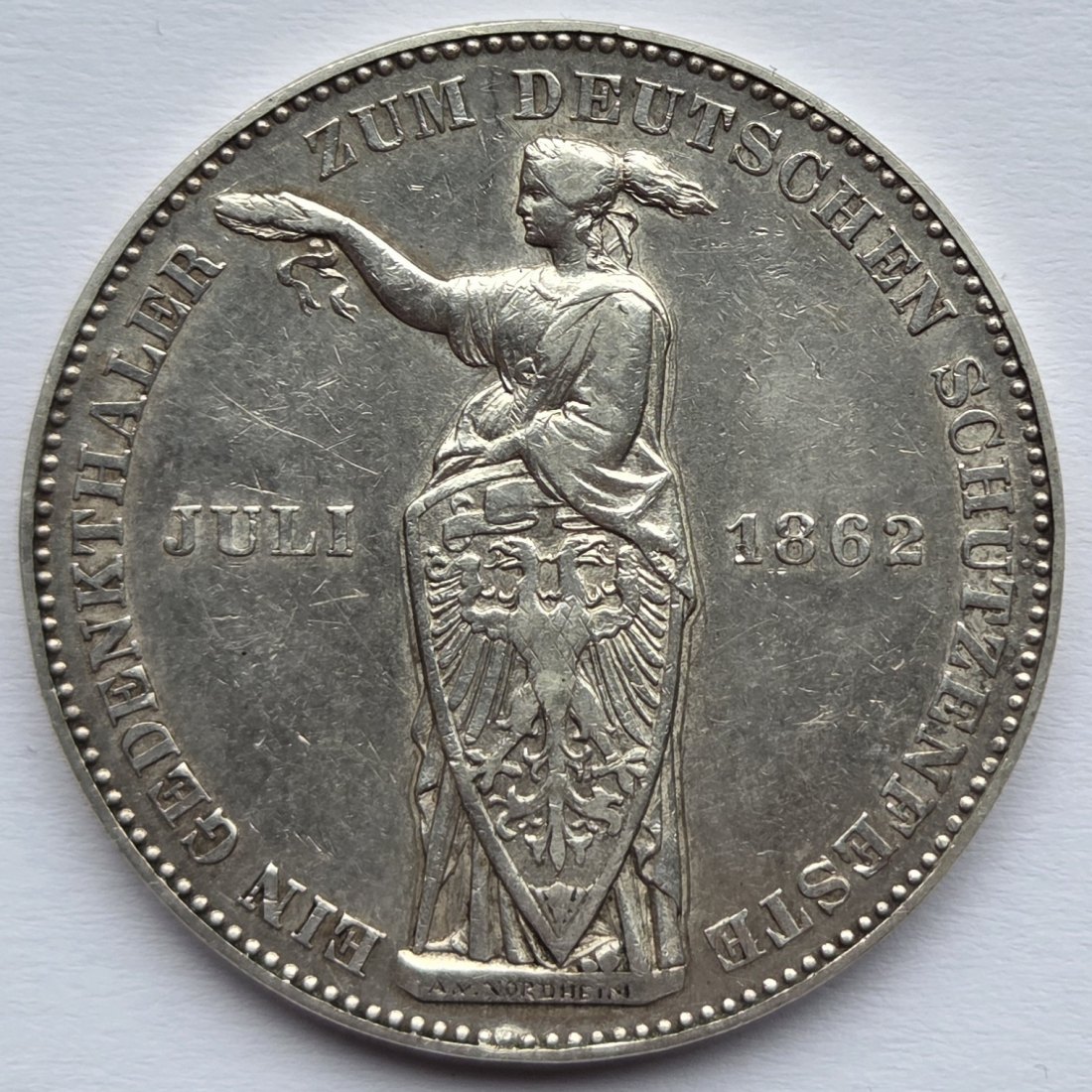  Frankfurt: Schützentaler 1862   