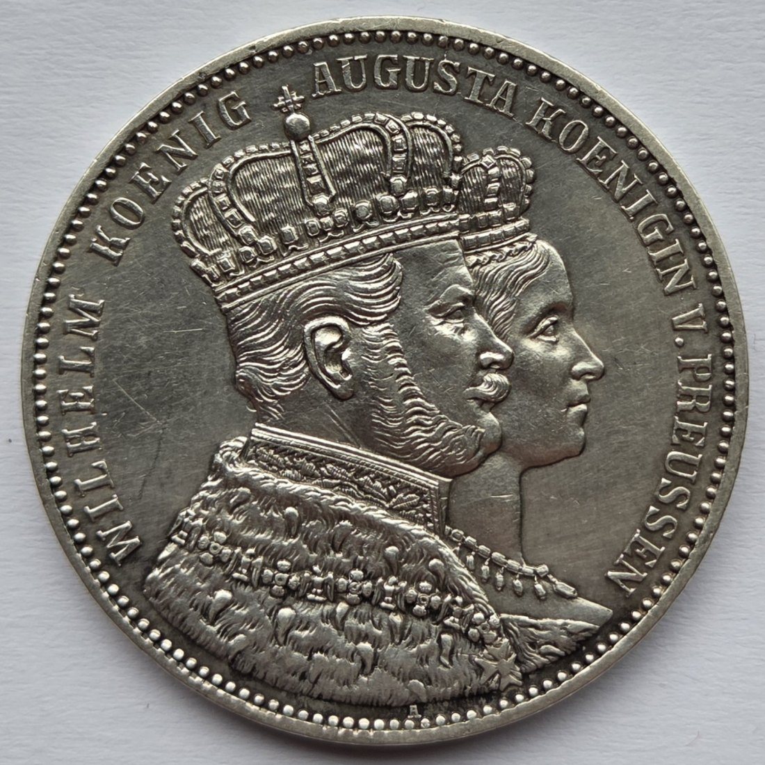  Preußen: Krönungstaler 1861   