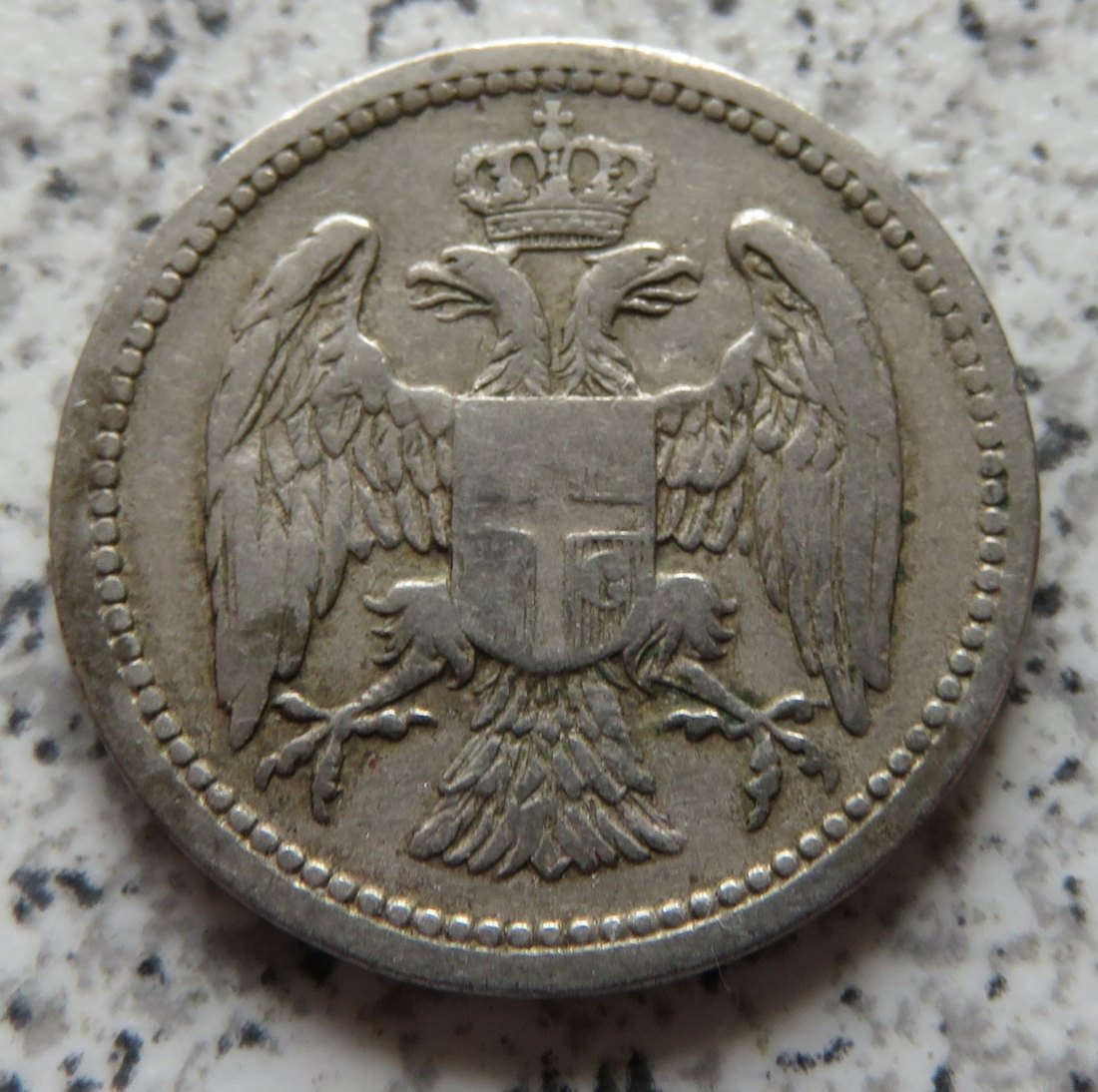  Serbien 10 Para 1884 H   