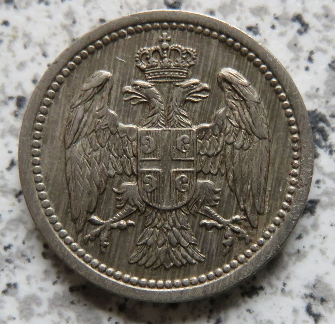  Serbien 10 Para 1912   