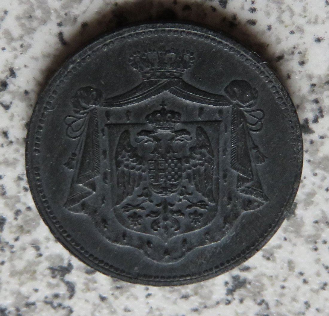  Königreich Serbien, Kroatien und Slowenien 10 Para 1920   