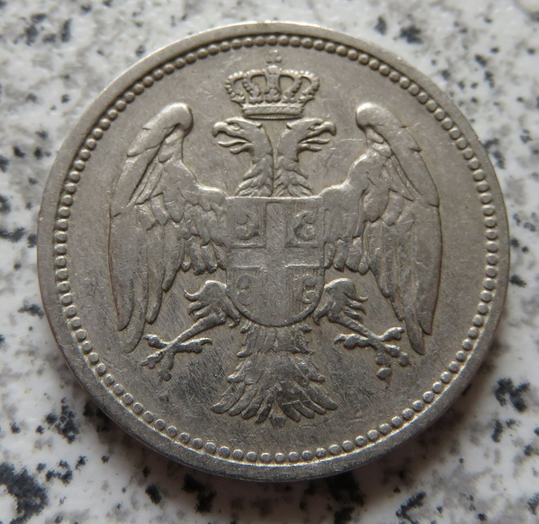  Serbien 20 Para 1884 H   