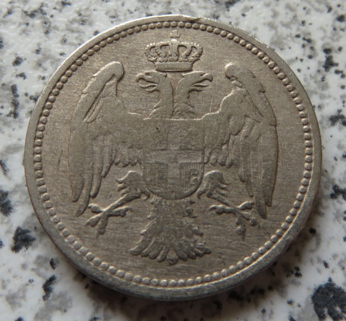  Serbien 20 Para 1884 H   