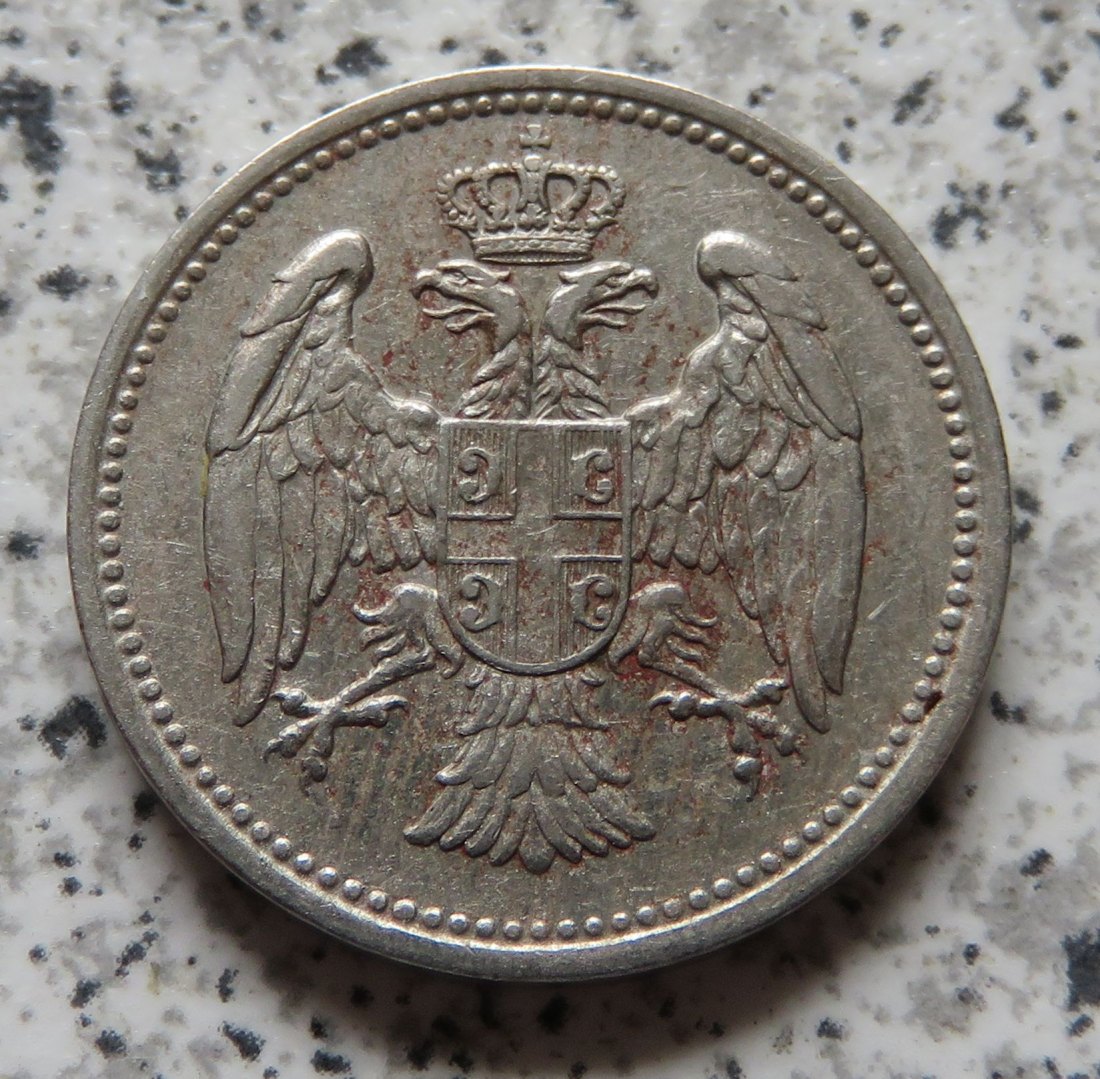  Serbien 20 Para 1912   